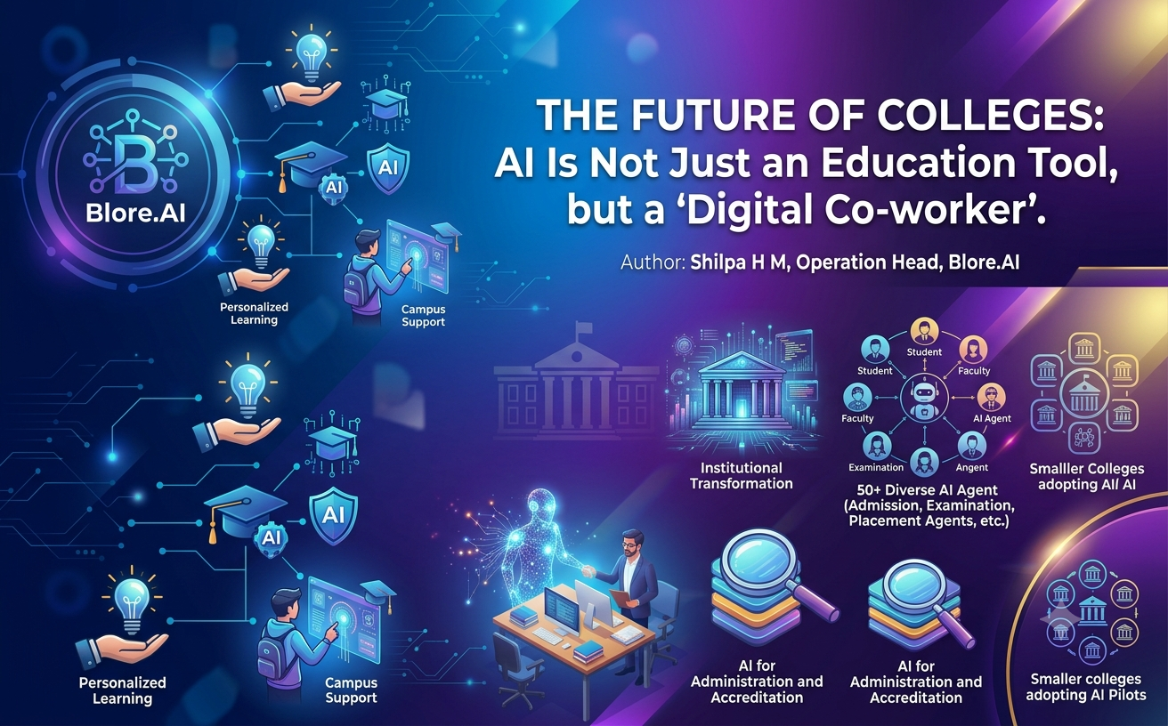 The Future of Colleges: AI Is Not Just an Education Tool, but a ‘Digital Co-worker’